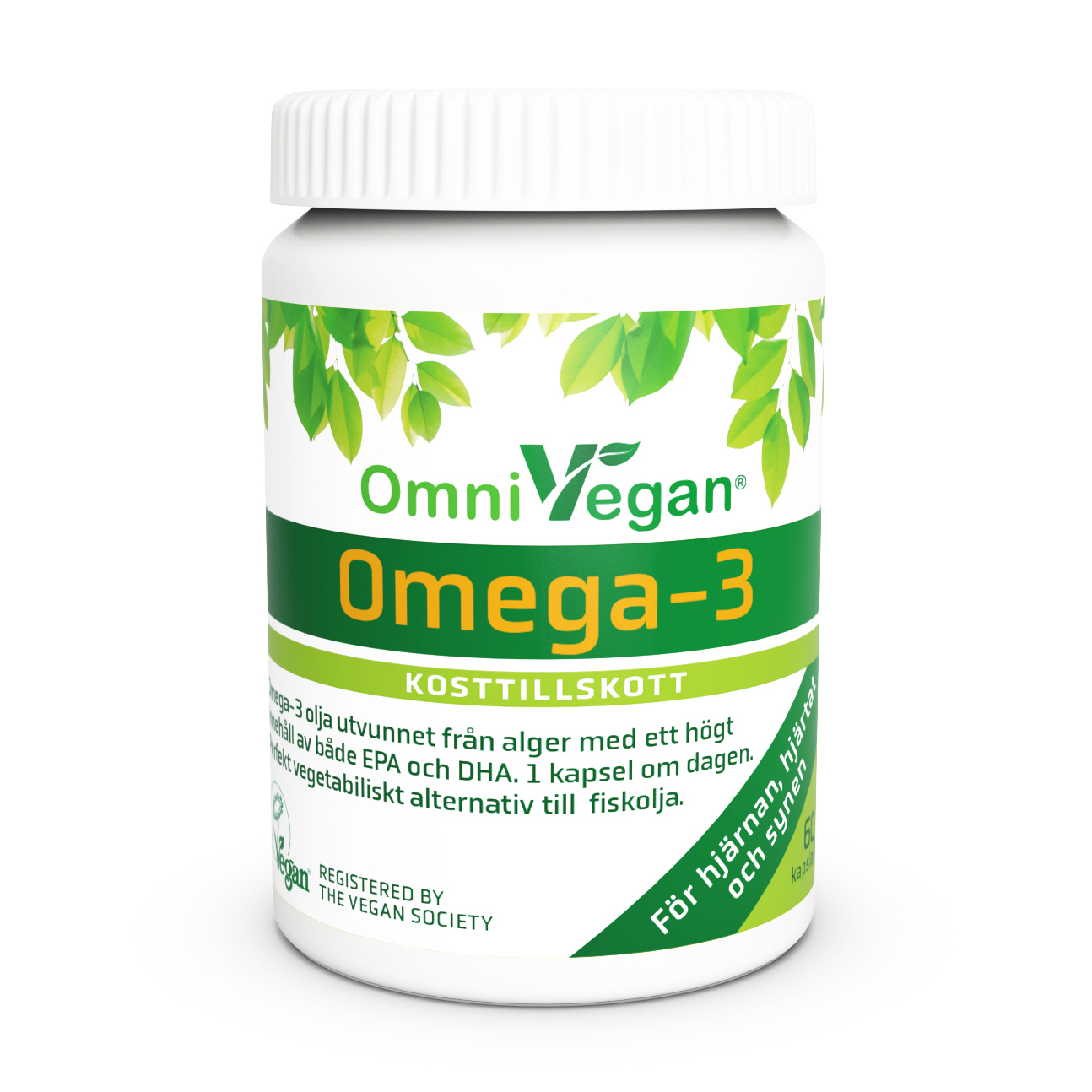 OmniVegan Omega-3 60 kapslar Omnisym Pharma